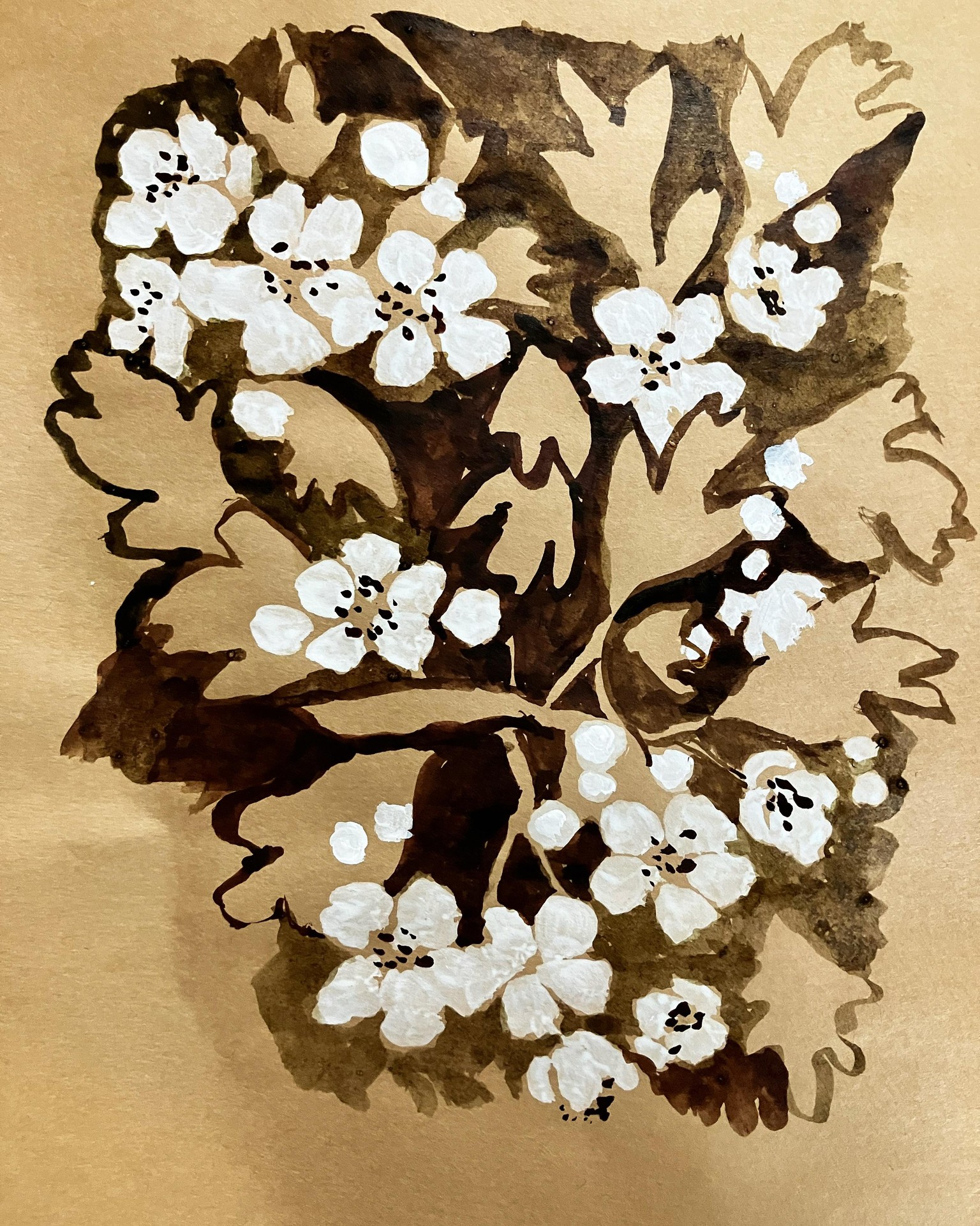 Ink and Toned Paper Sketches - image 3 - student project