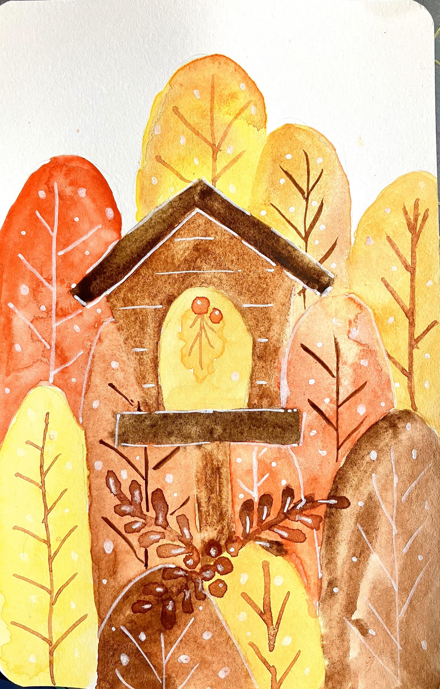 Autumn Postcards - image 3 - student project