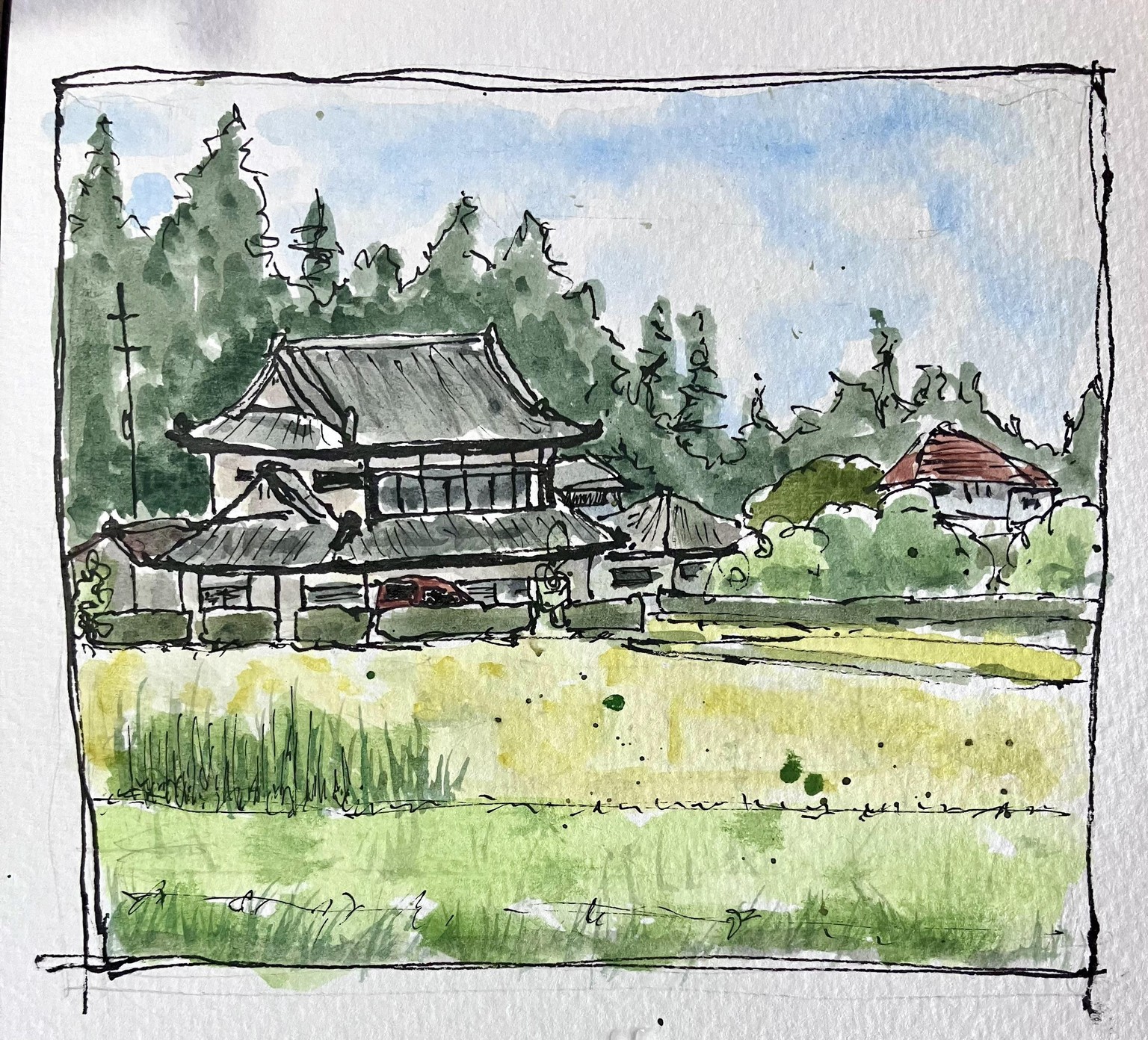 Sketching Norway (Sketching Japan) - image 3 - student project