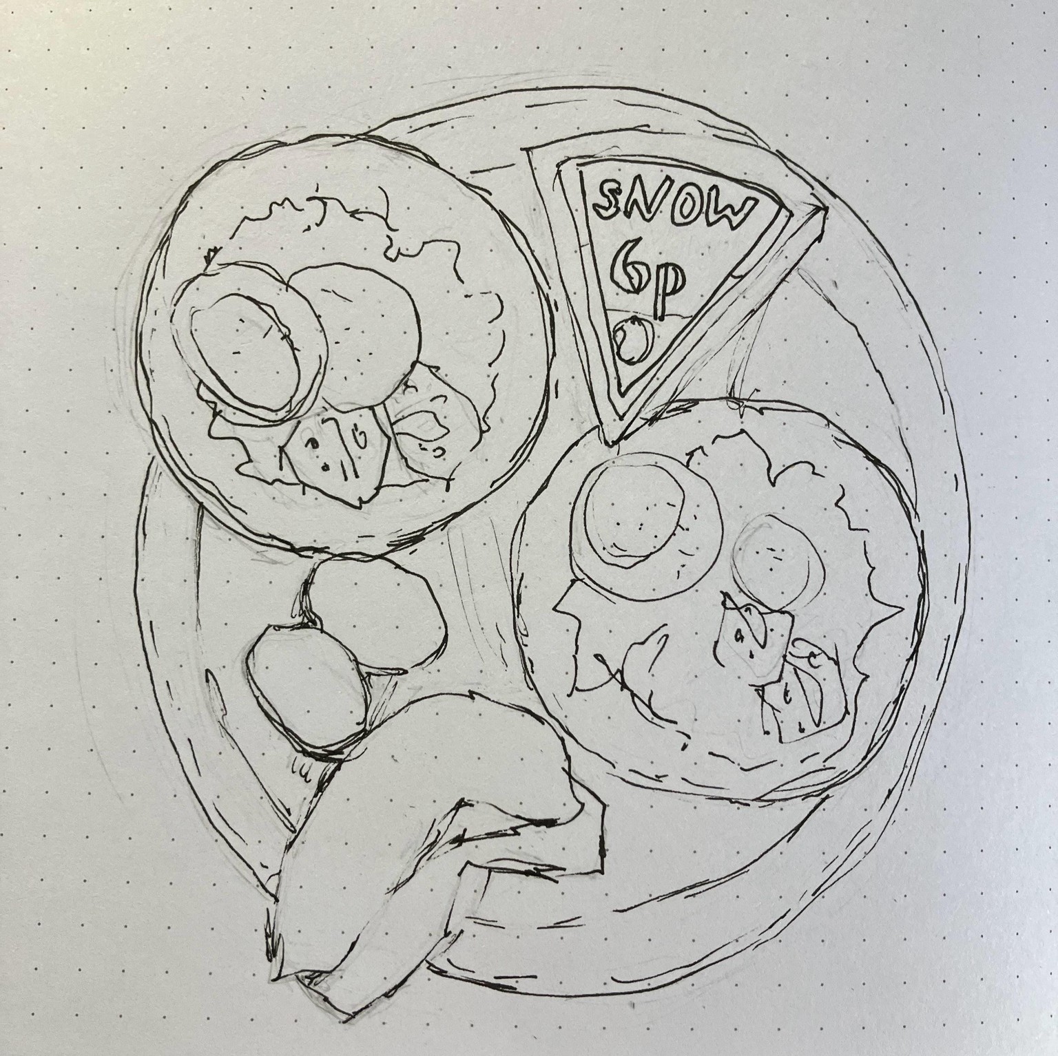 Everyone Can Draw Lunch - image 2 - student project