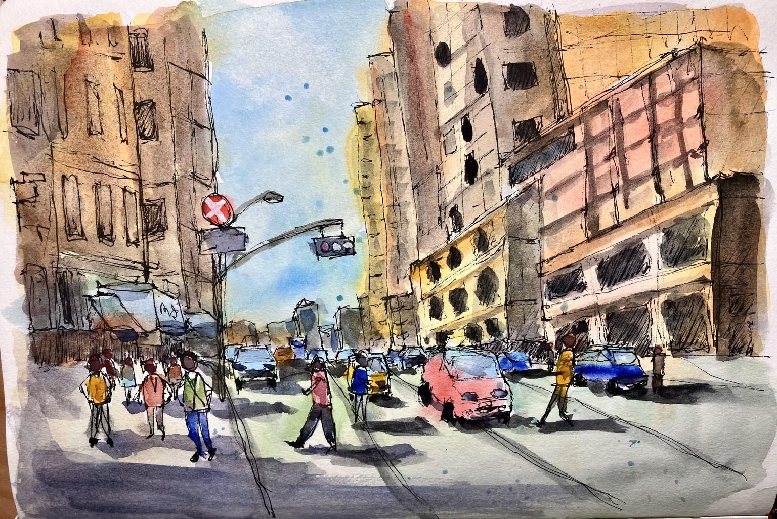 Urban Sketching Essentials - image 6 - student project