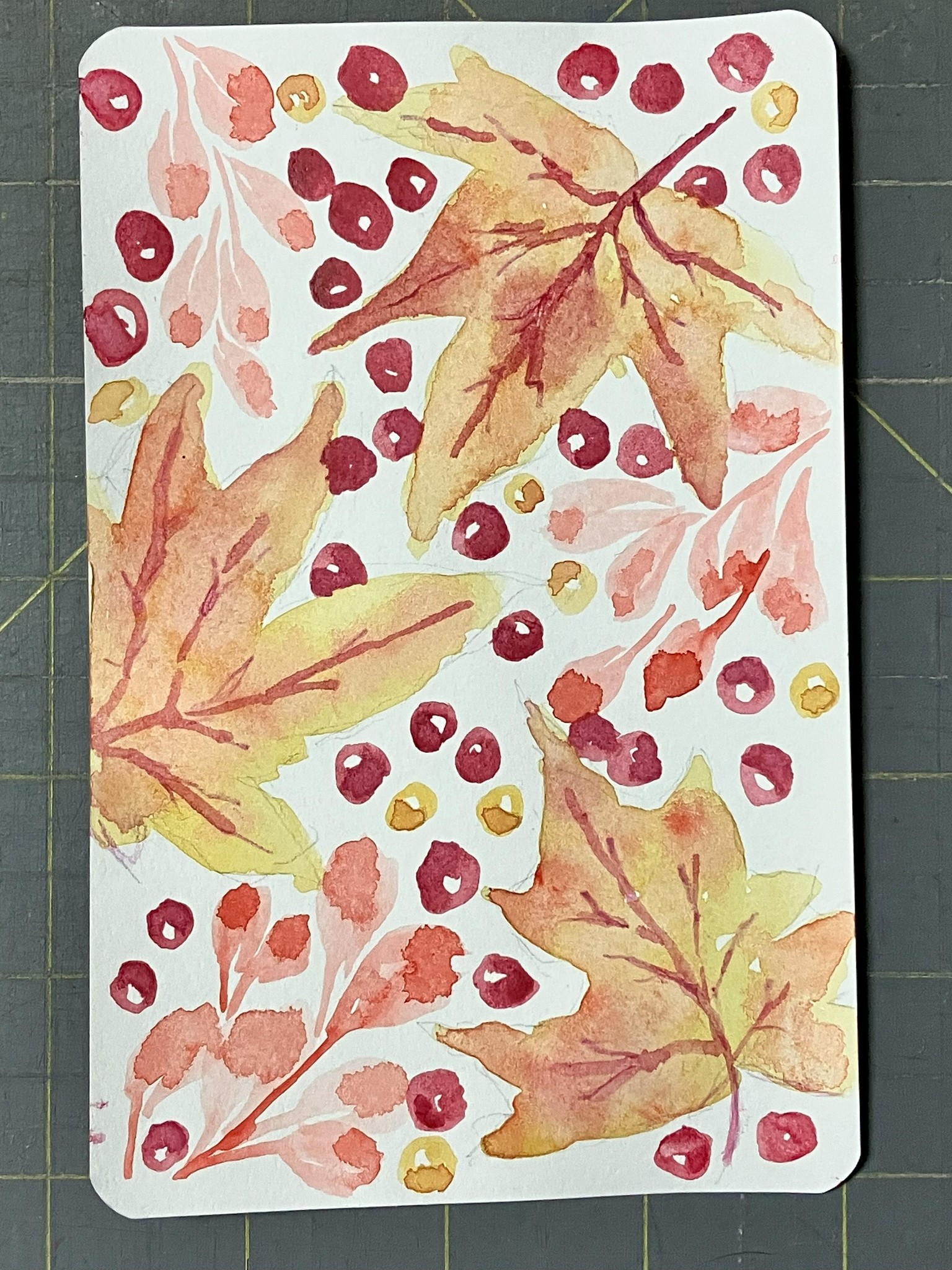 Autumn Postcards - image 2 - student project