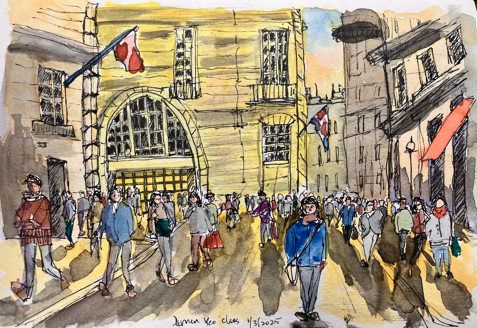 Urban Sketching Essentials - image 2 - student project