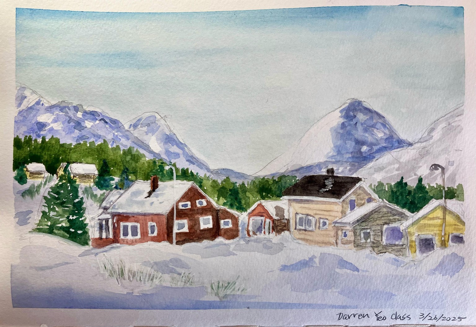 Snowy Landscapes - image 1 - student project