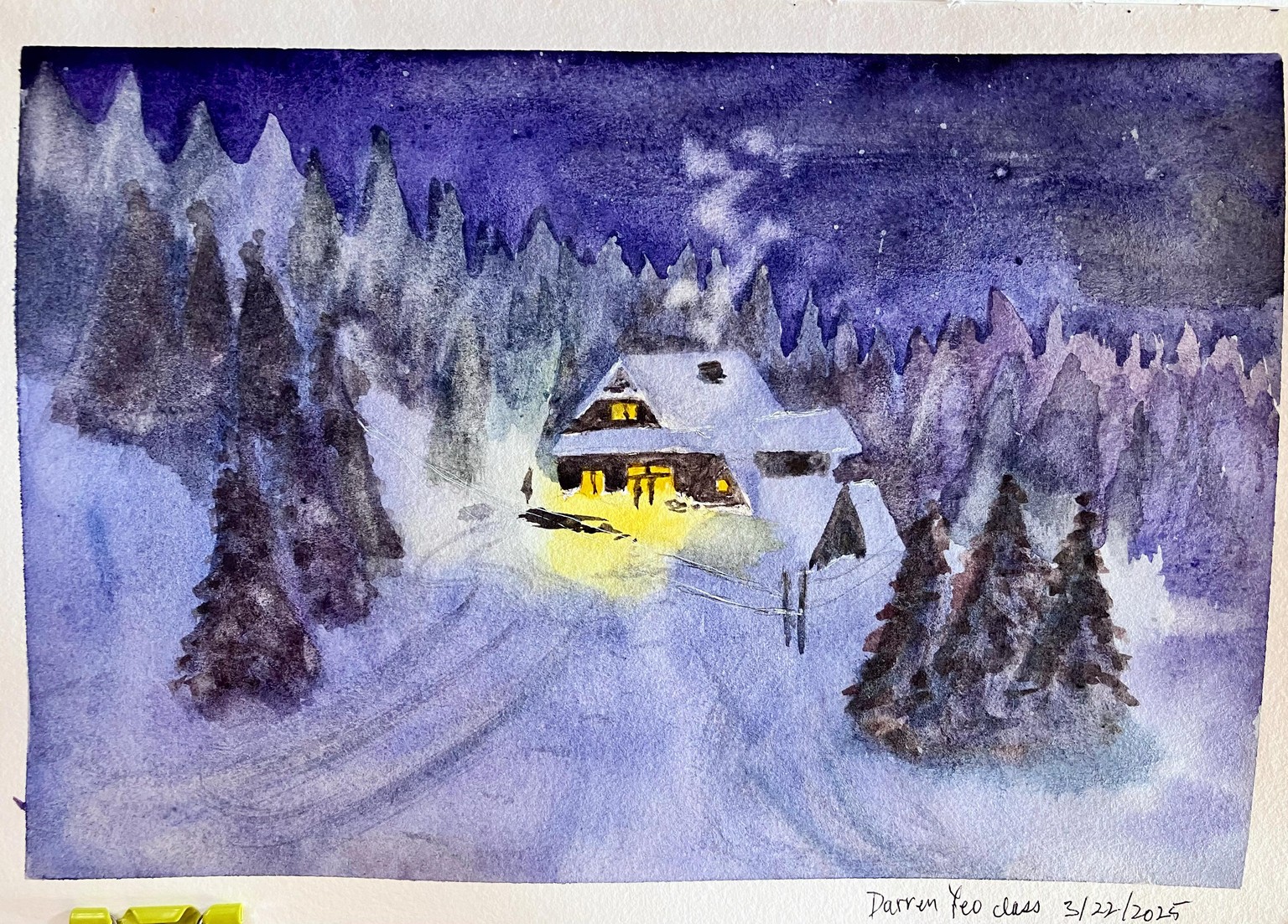 Snowy Landscapes - image 2 - student project