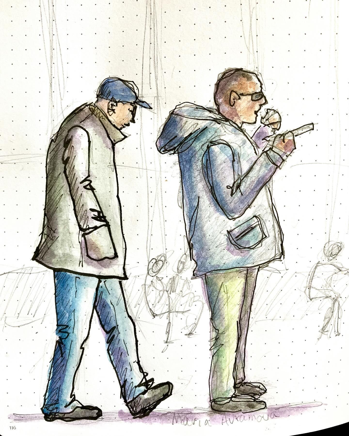 The Ultimate guide to Sketching People from Life - image 1 - student project