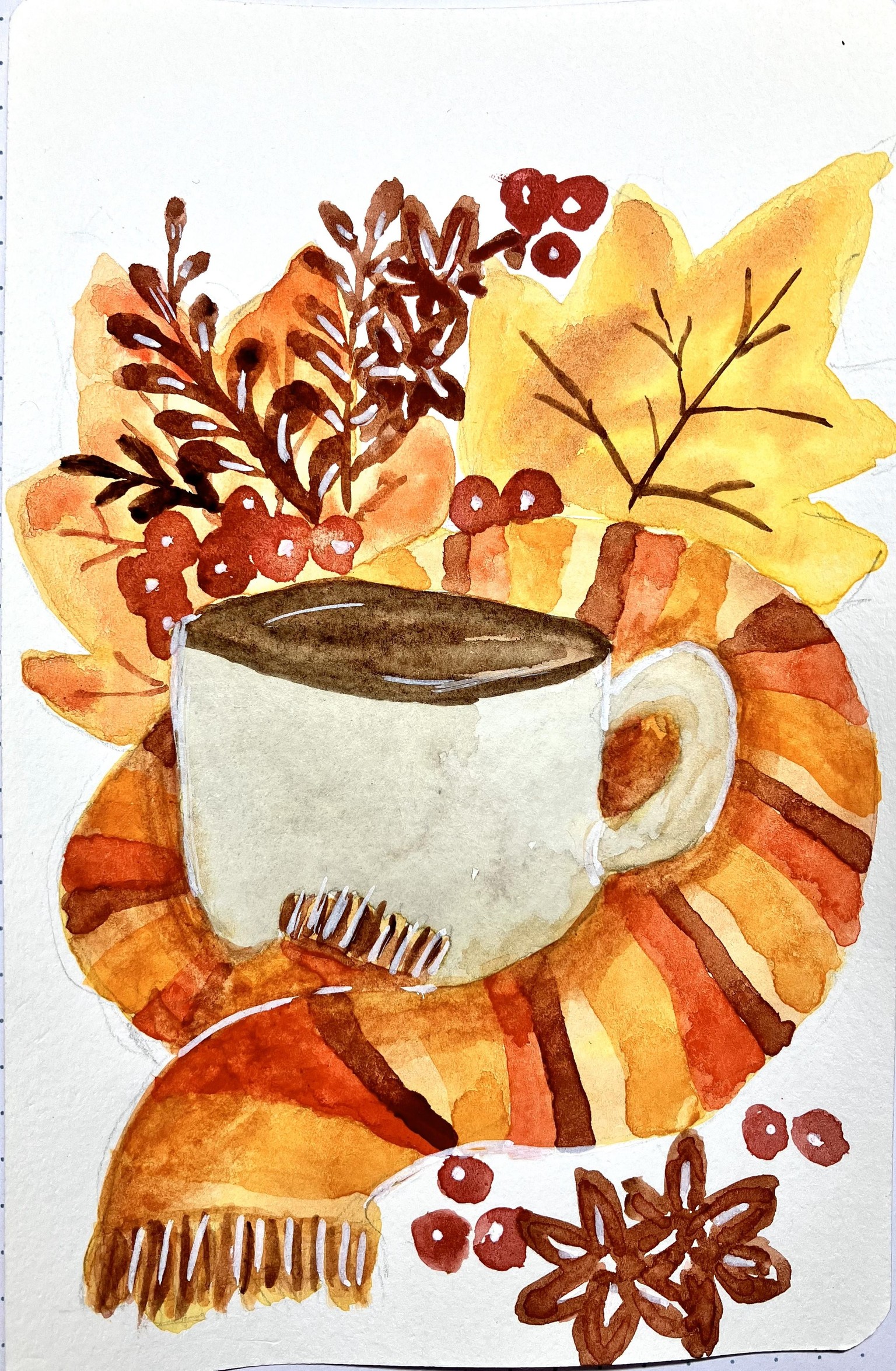 Autumn Postcards - image 4 - student project
