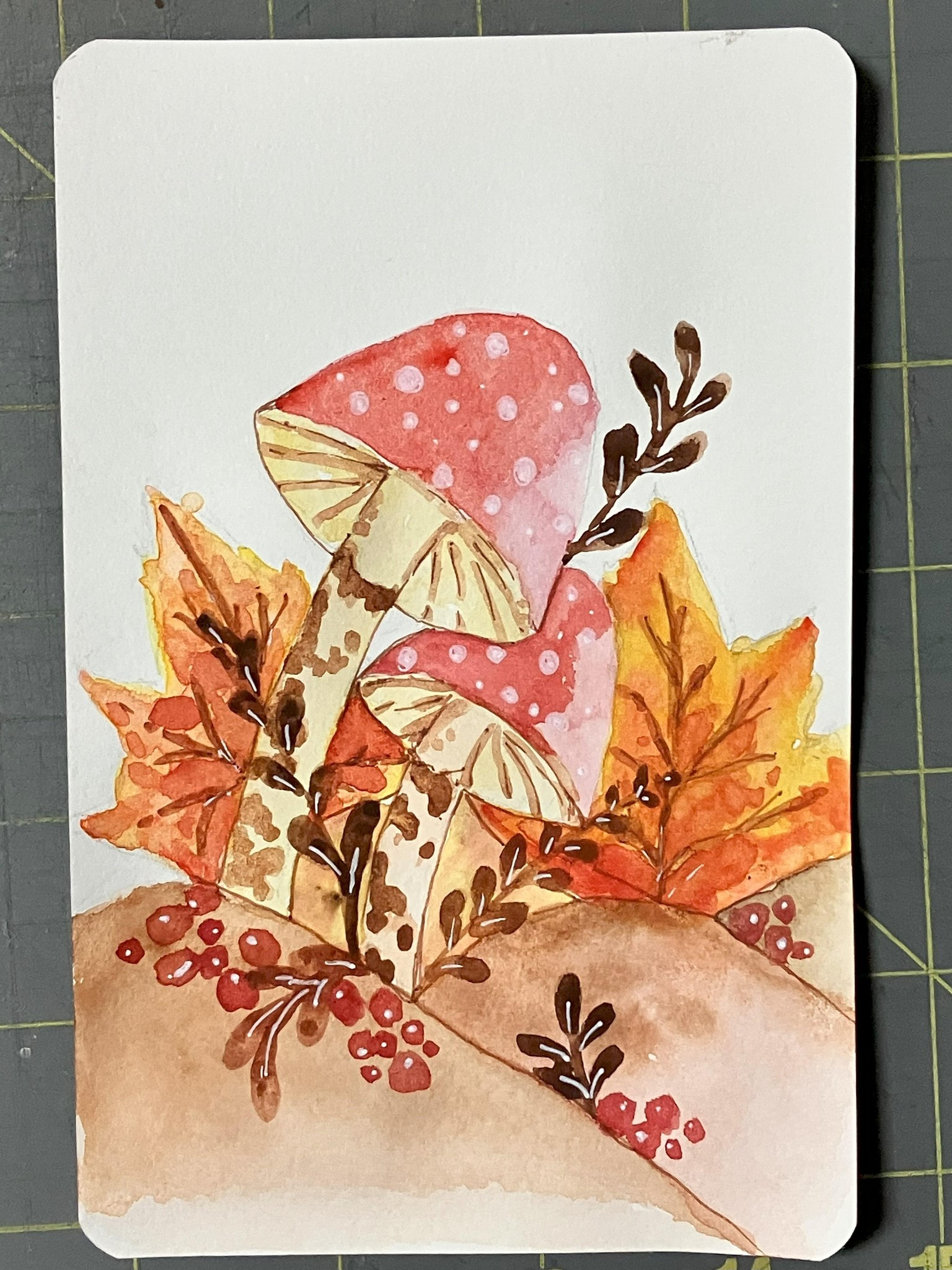 Autumn Postcards - image 1 - student project