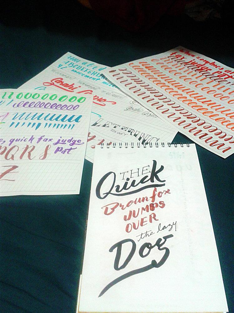 Pangram - image 2 - student project