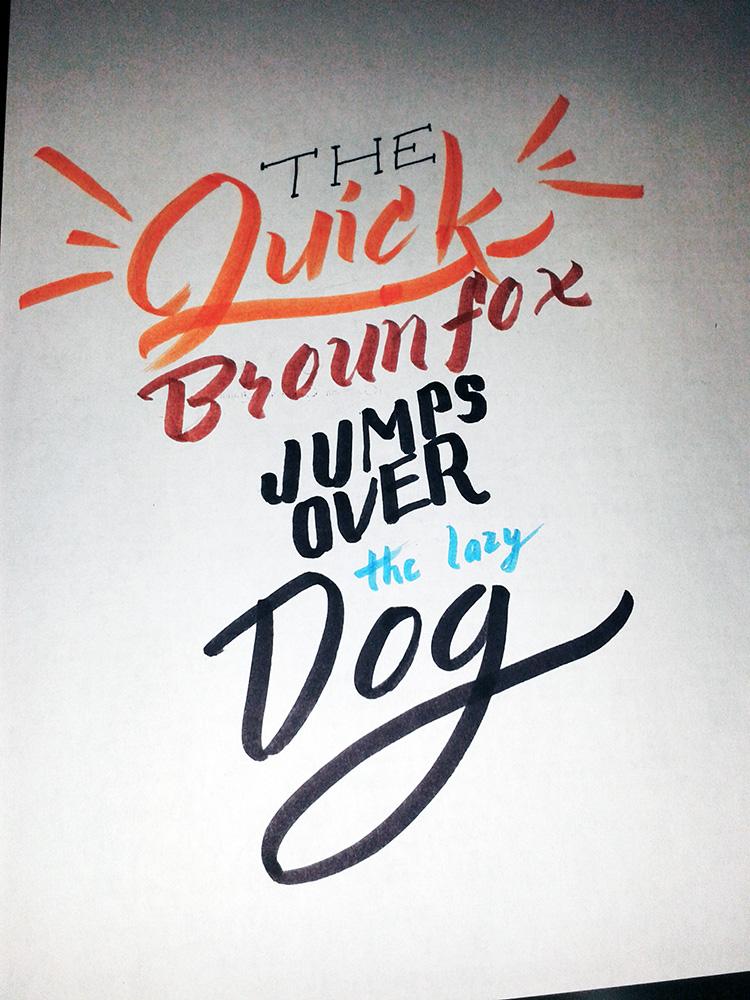 Pangram - image 3 - student project