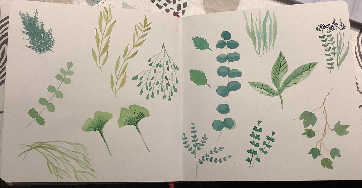 Reference leaves practice - image 1 - student project
