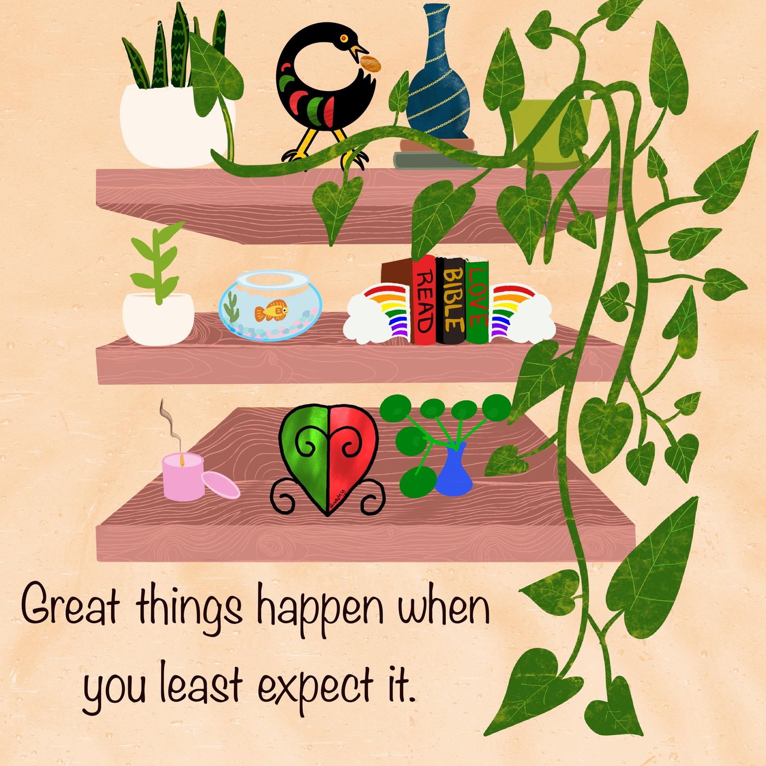 Great Things Happen When You Least Expect It! - image 1 - student project