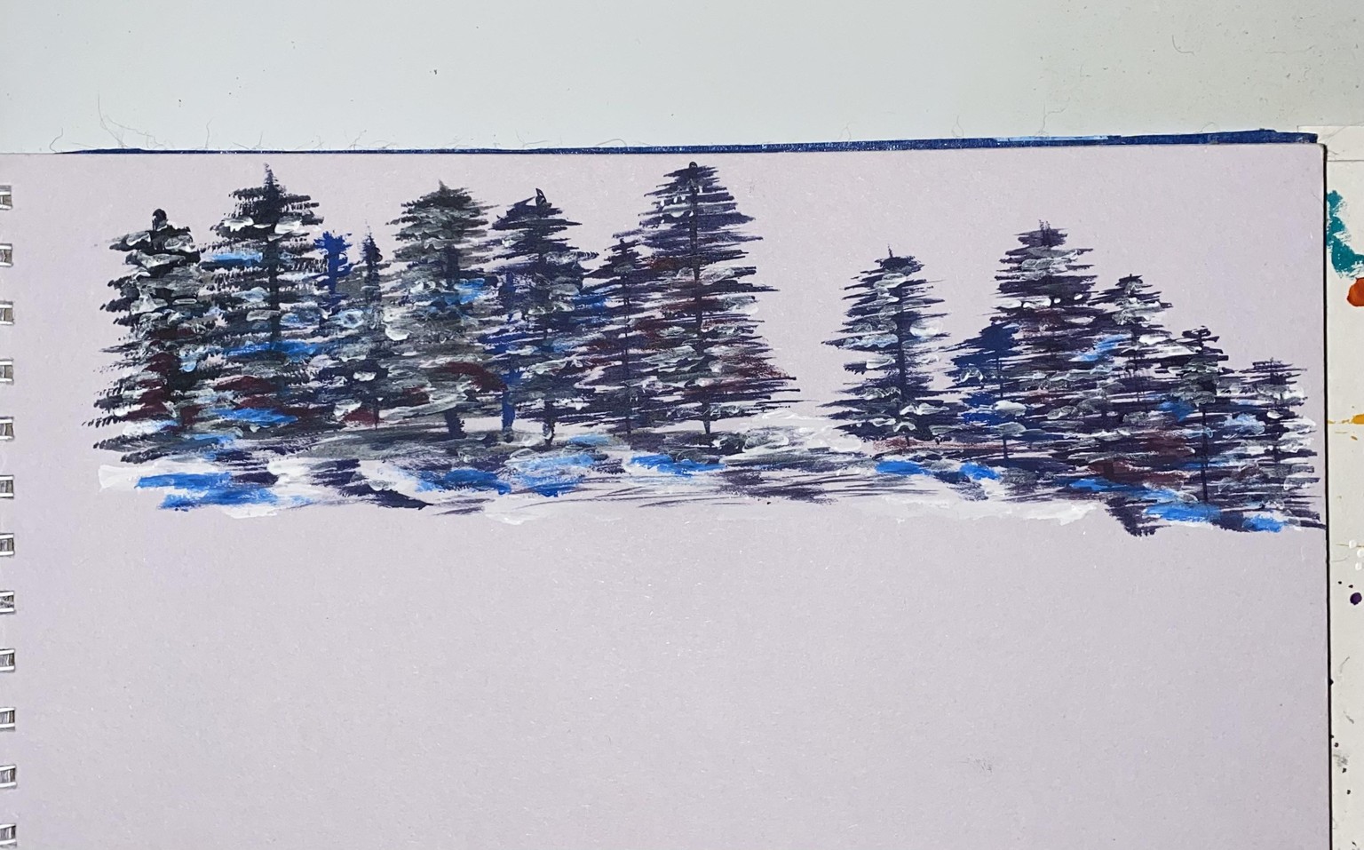 Snowy Trees! - image 3 - student project