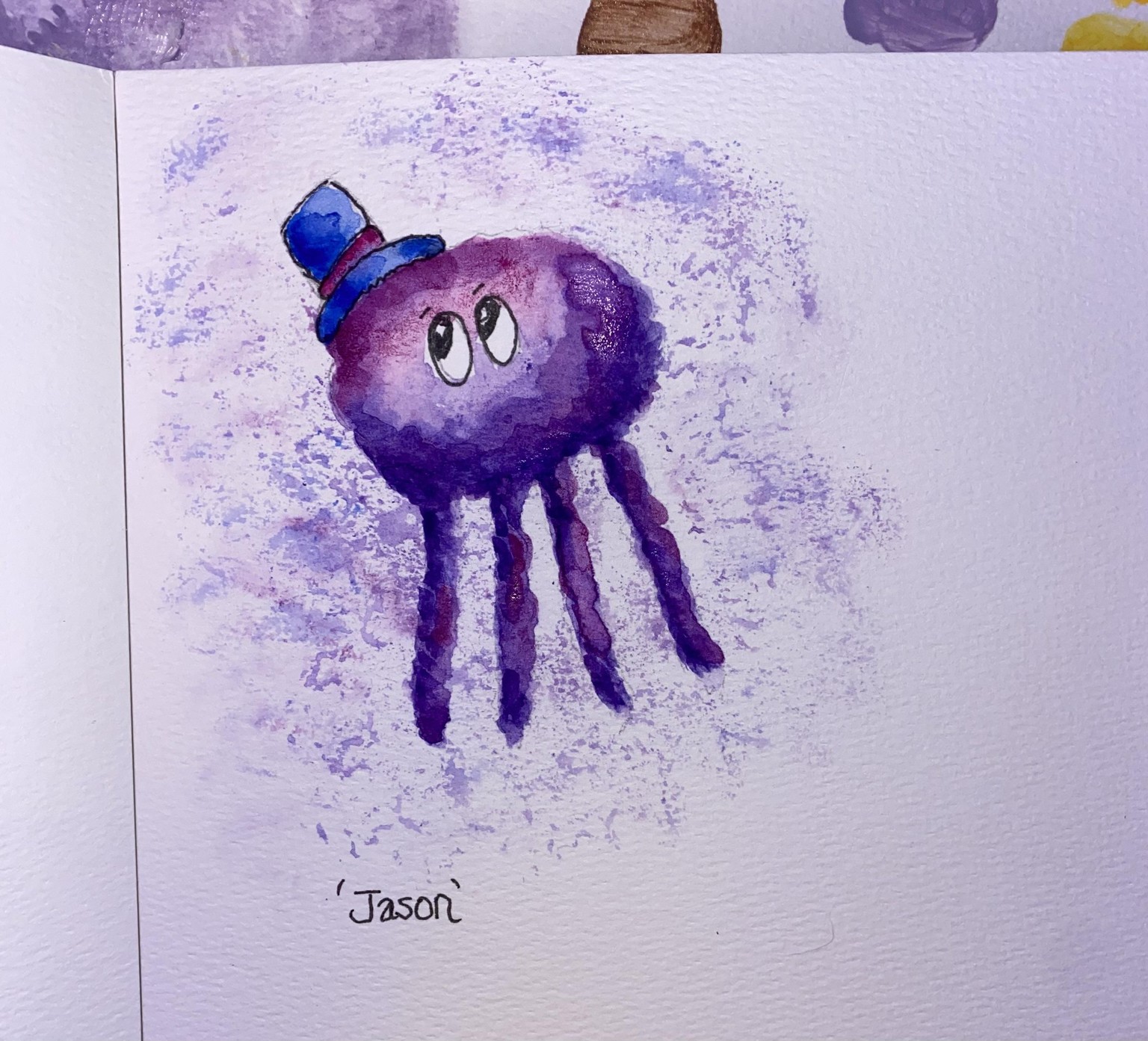 Little blowfish, crab, jellyfish, turtle, whale and snail! - image 4 - student project