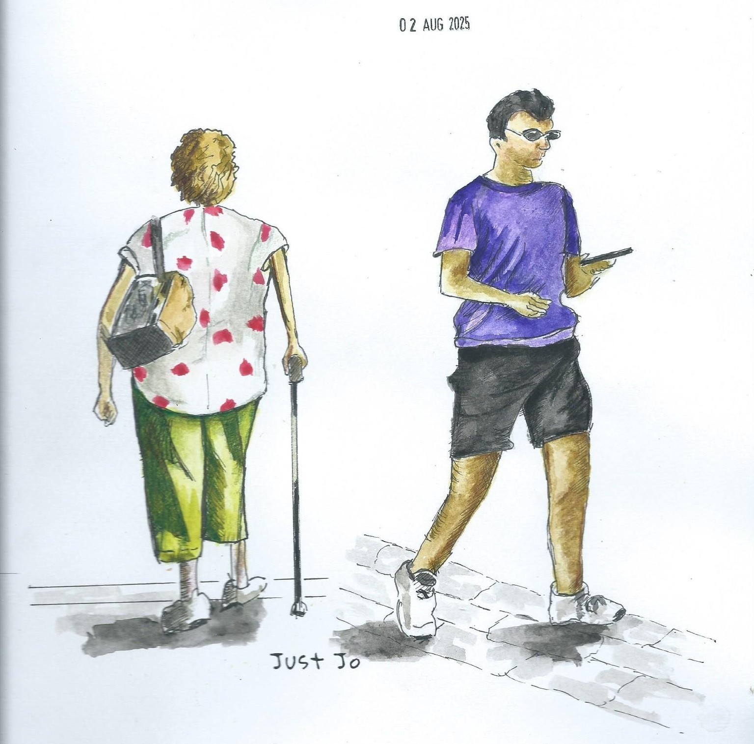 People Walking. - image 1 - student project