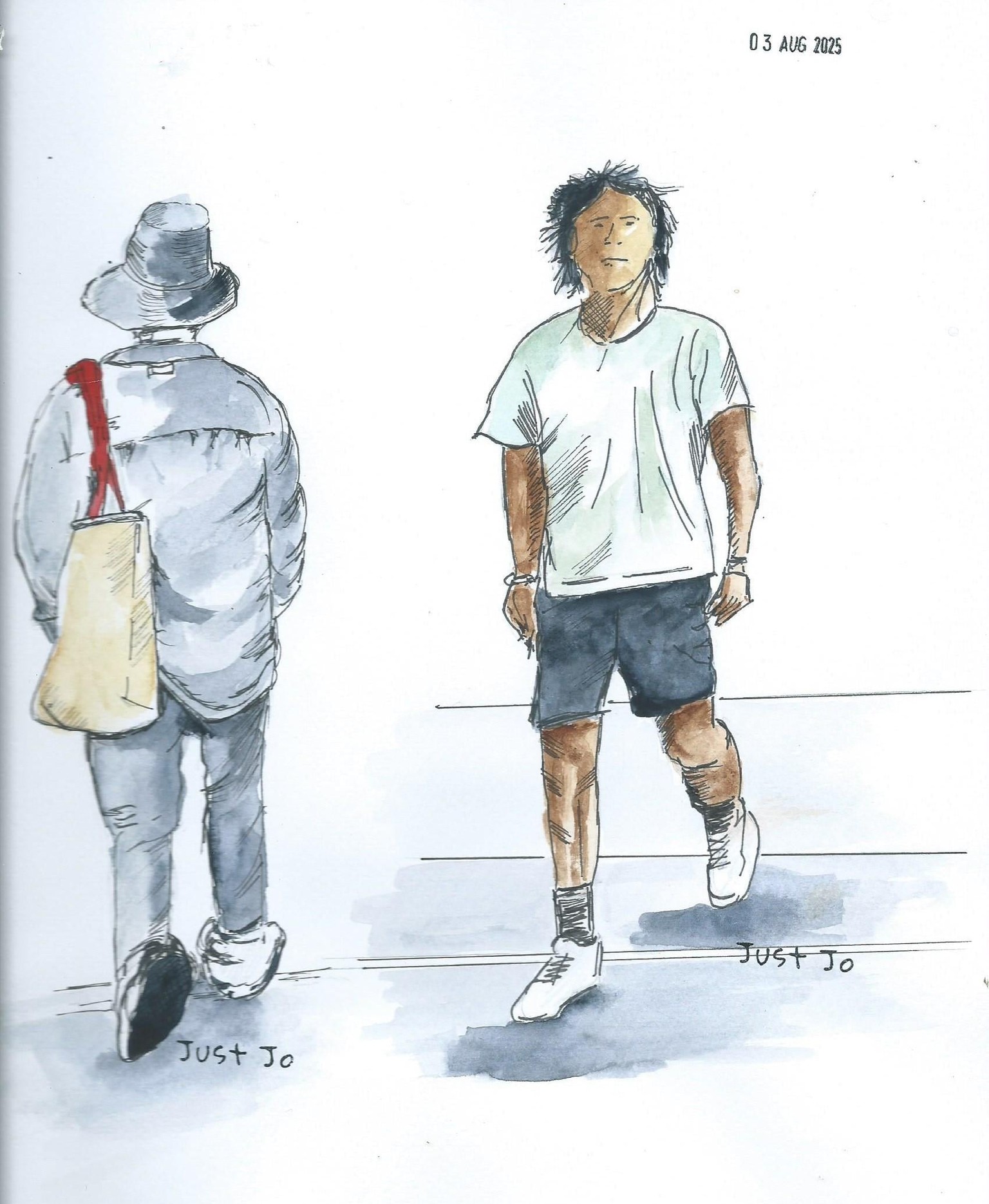 People Walking. - image 3 - student project