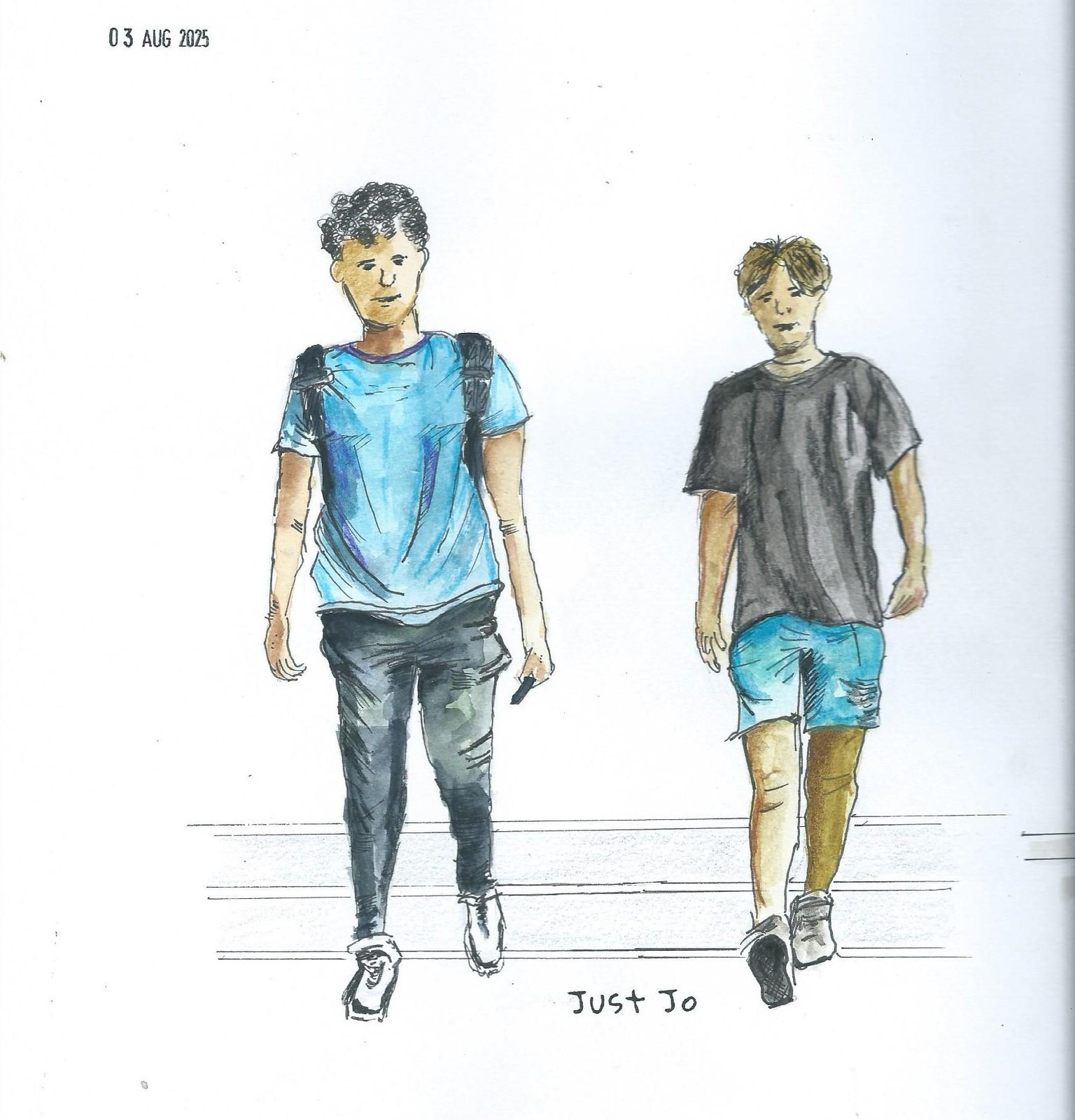 People Walking. - image 2 - student project
