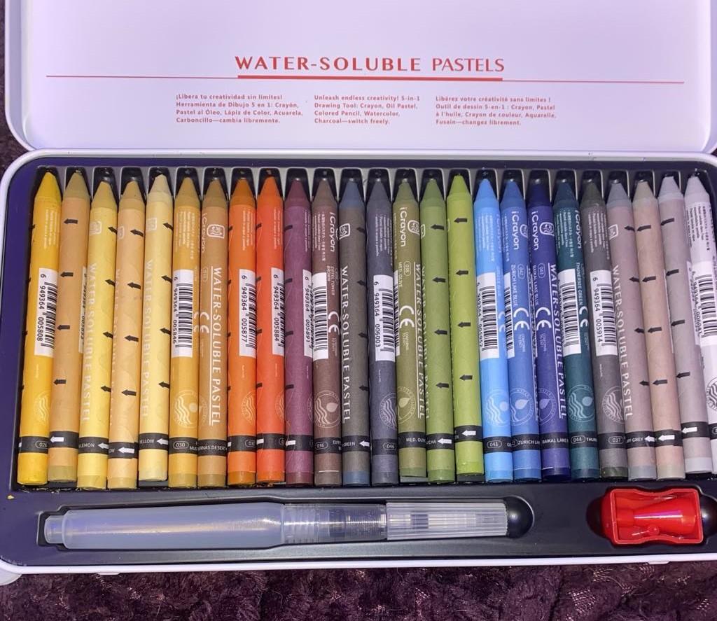 First outing with water soluble pastels! - image 3 - student project