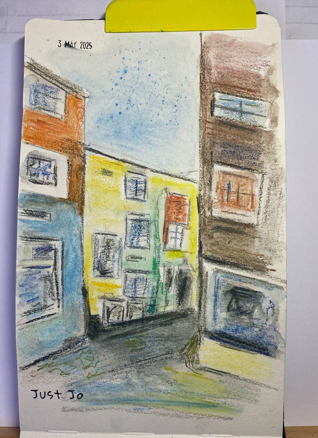 First outing with water soluble pastels! - image 1 - student project