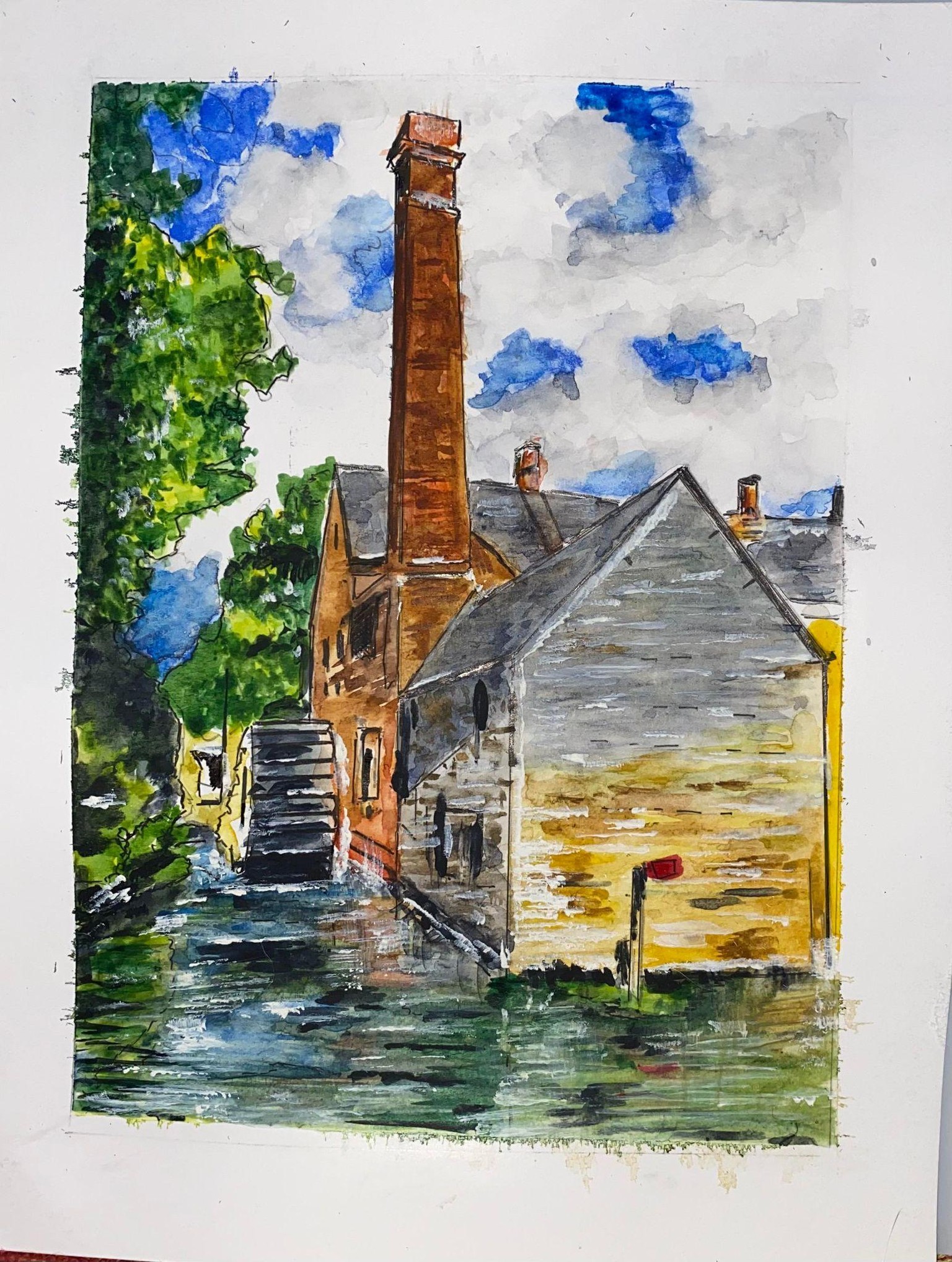 The Old Mill, Lower Slaughter - image 2 - student project