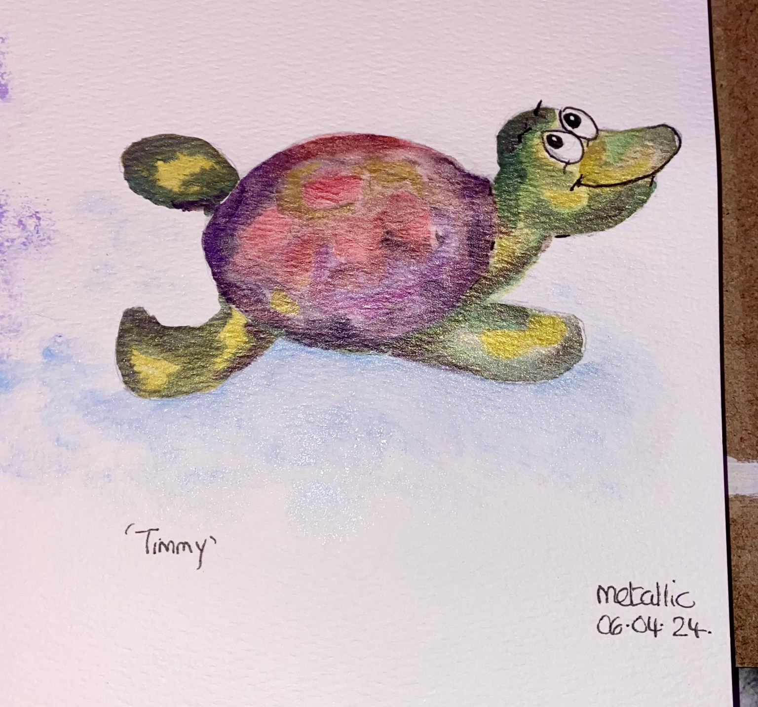 Little blowfish, crab, jellyfish, turtle, whale and snail! - image 3 - student project