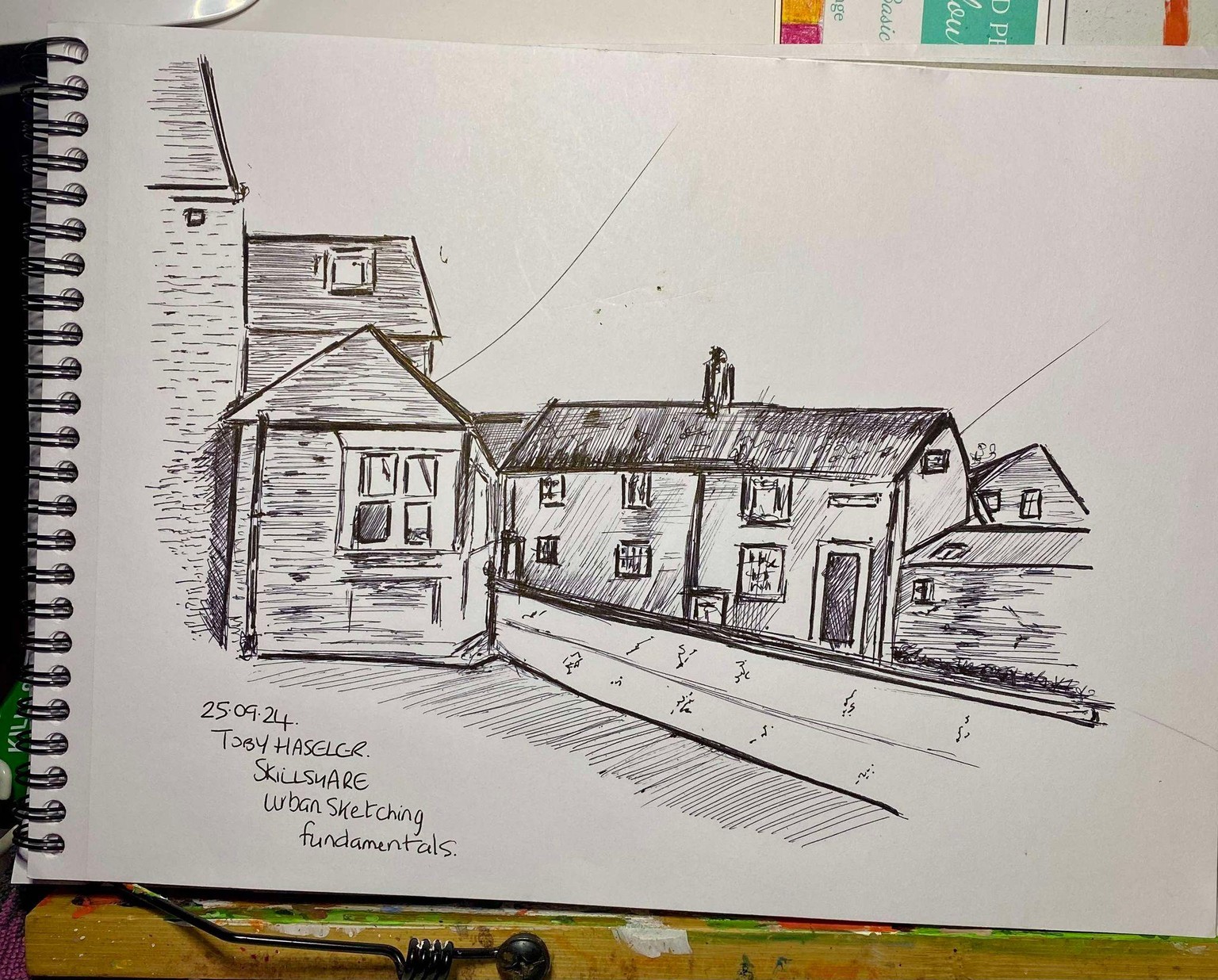 Urban sketches - image 1 - student project