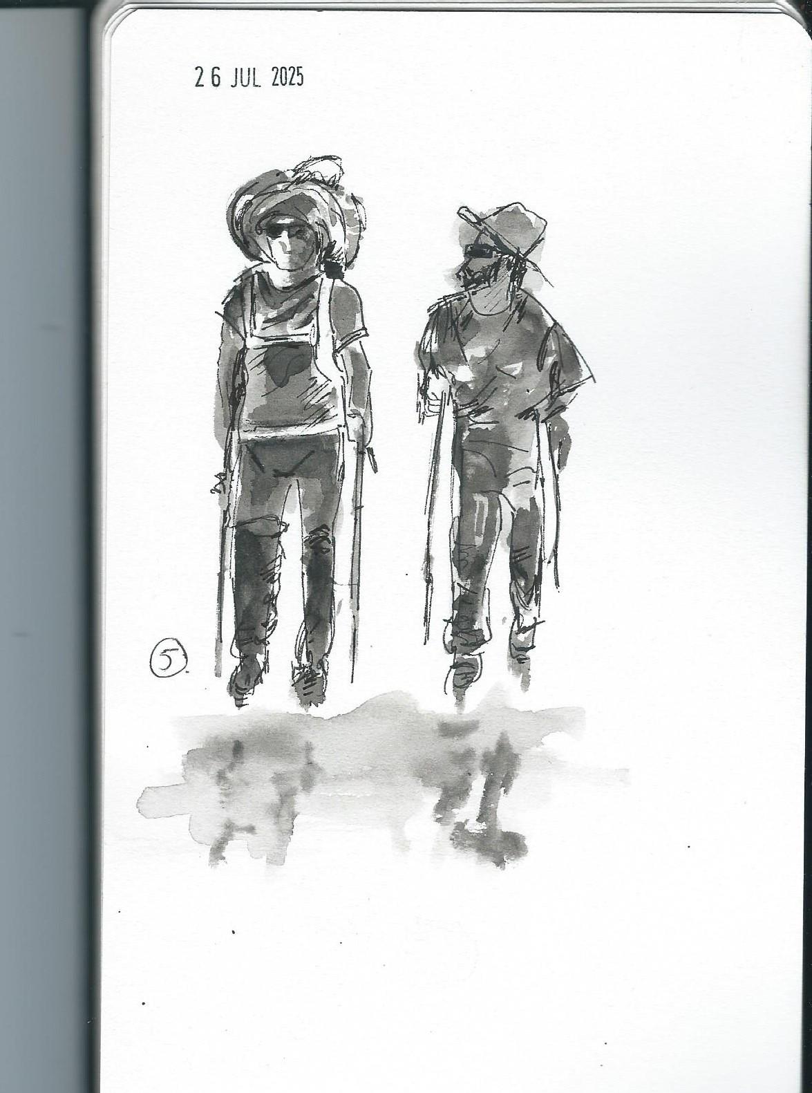 Line & Wash Silhouettes - image 3 - student project