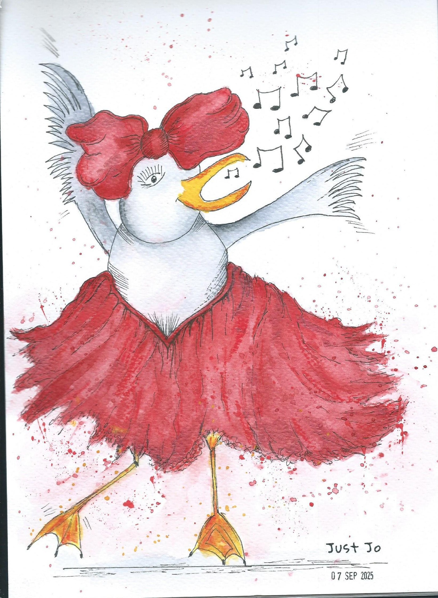 Stephanie, the all singing, all dancing Seagull! - image 3 - student project
