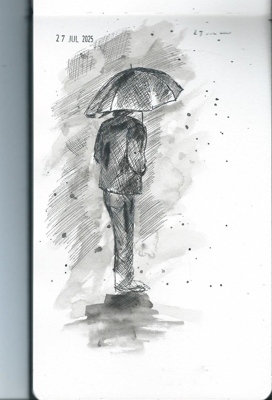 Line & Wash Silhouettes - image 4 - student project