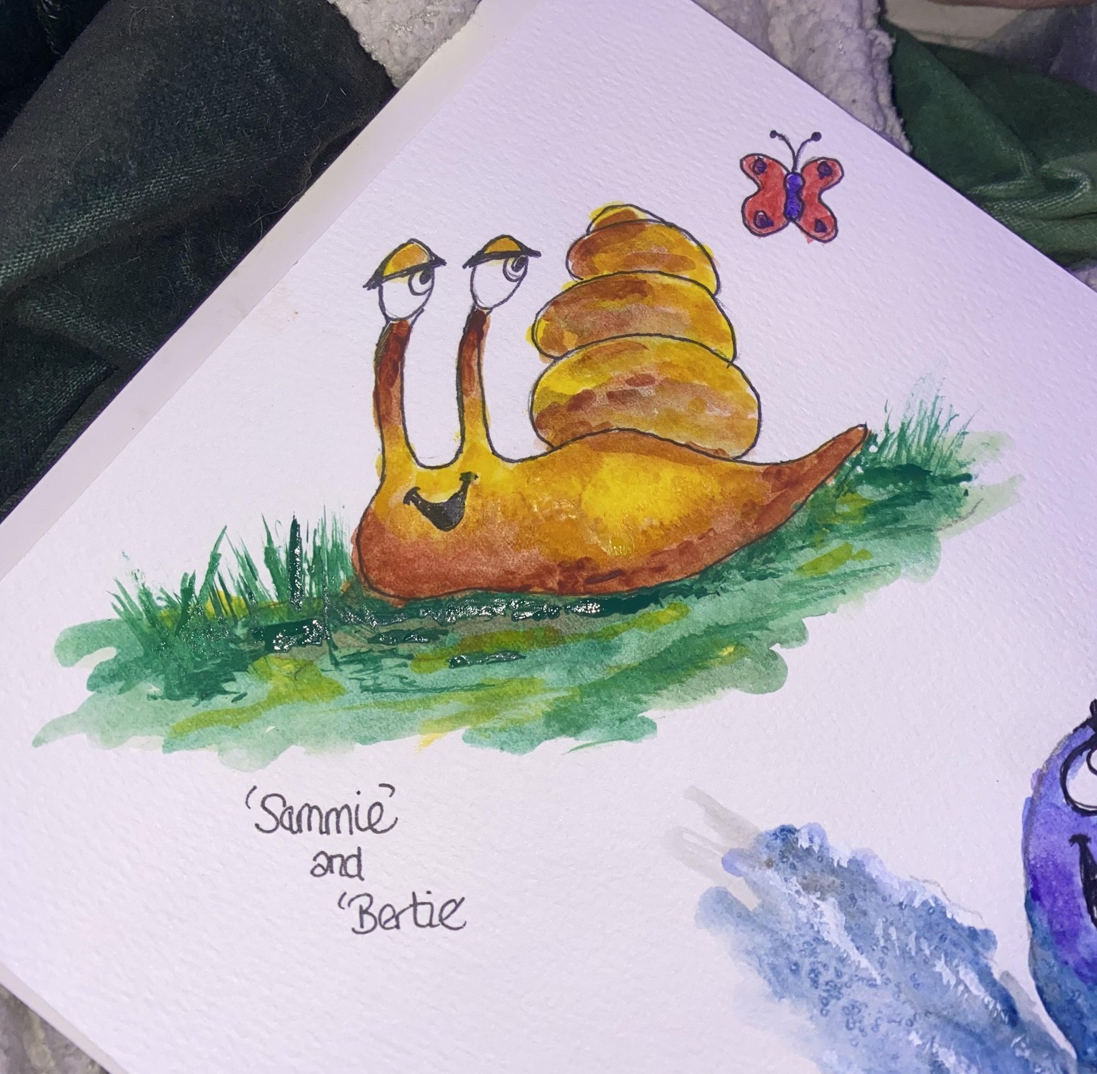 Little blowfish, crab, jellyfish, turtle, whale and snail! - image 1 - student project