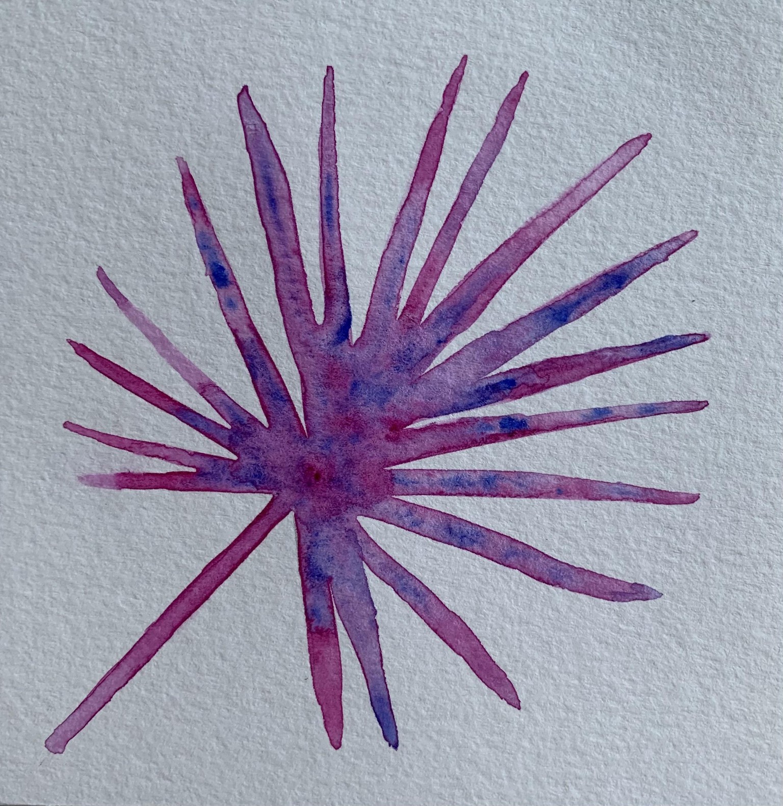 Watercolor Tropical leaves - image 3 - student project
