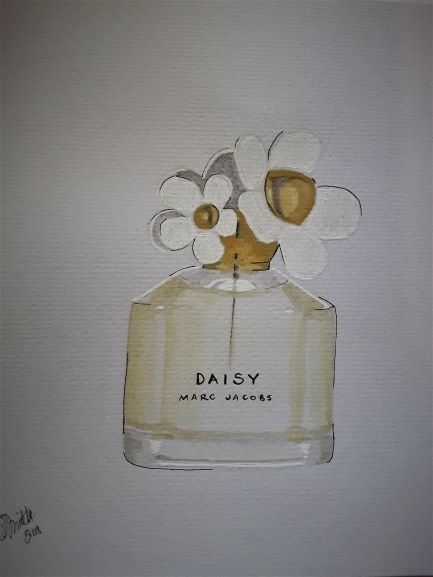 Watercolor beauty products - image 2 - student project