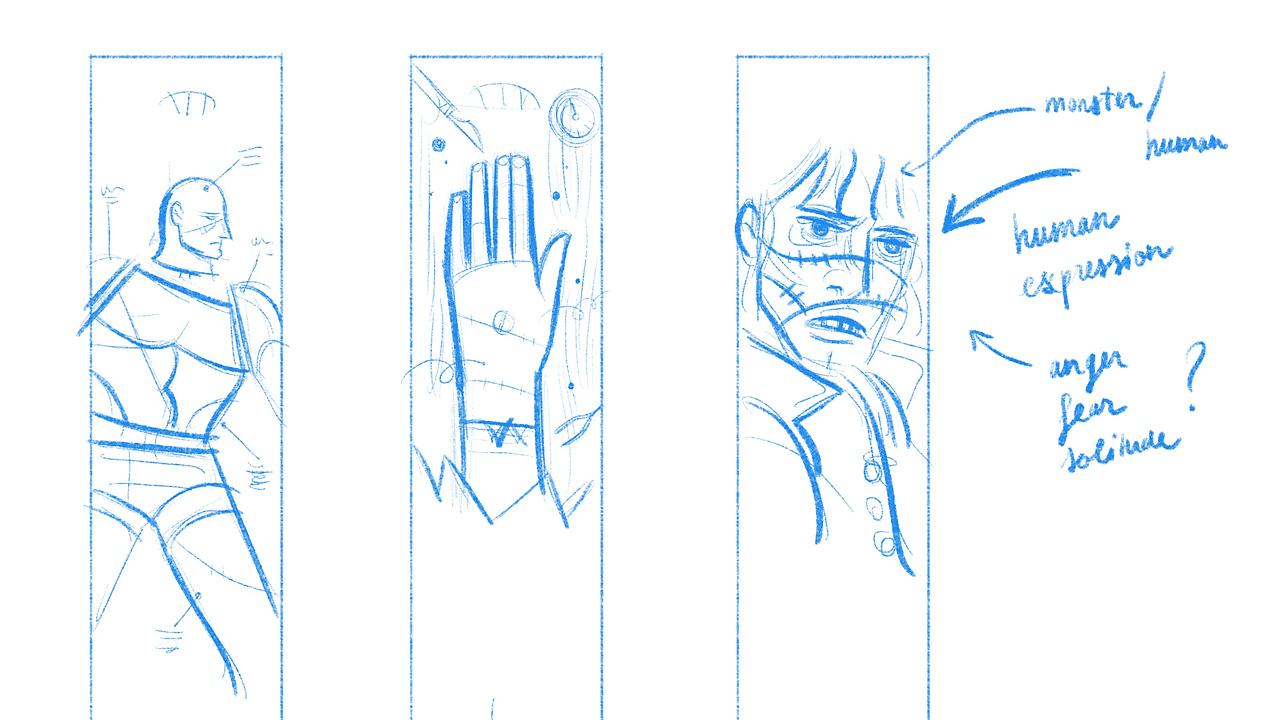 Book spines for Frankenstein & Salem's Lot - image 2 - student project