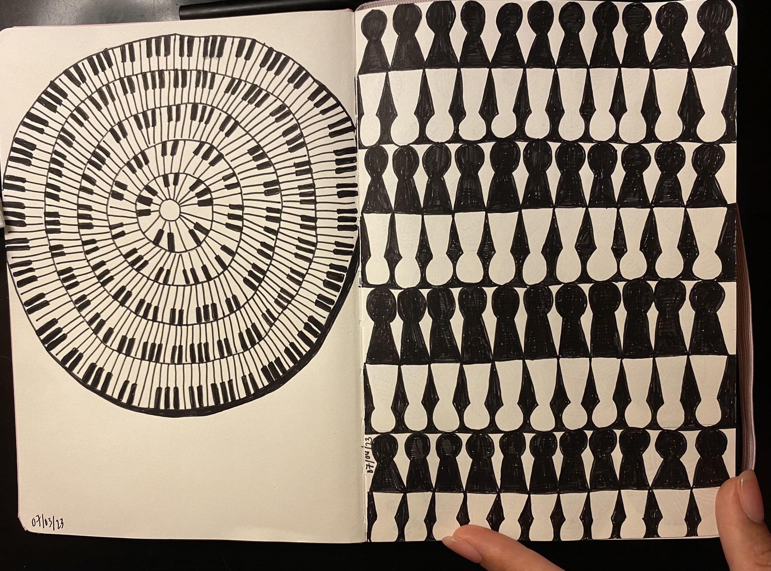 drawing as meditation - image 3 - student project