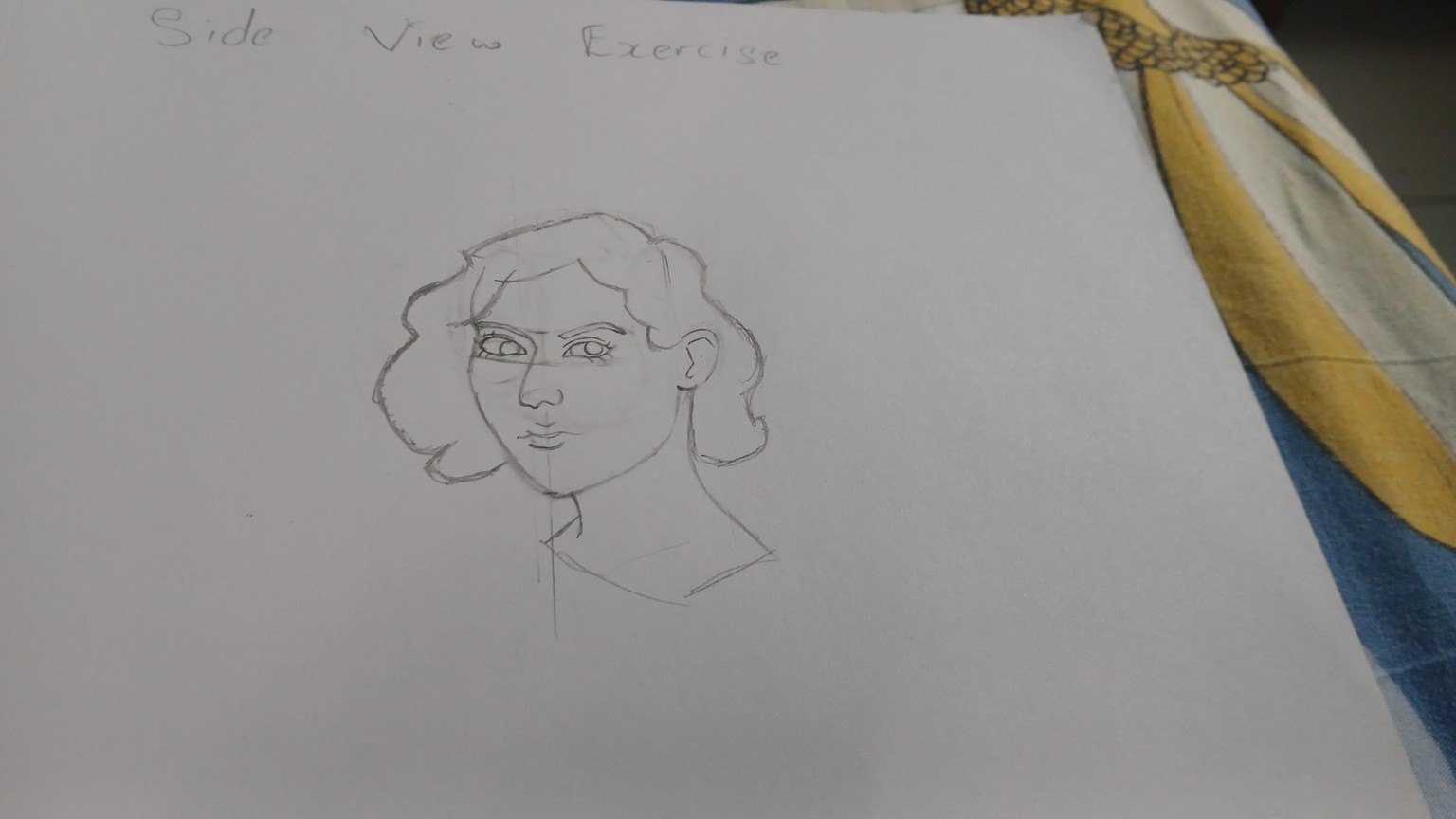 Practice and Exercise of drawing faces - image 2 - student project