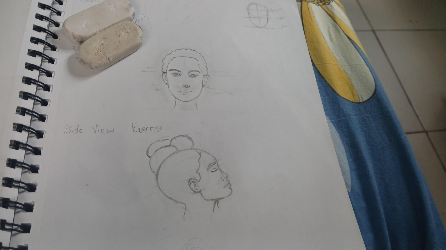 Practice and Exercise of drawing faces - image 1 - student project