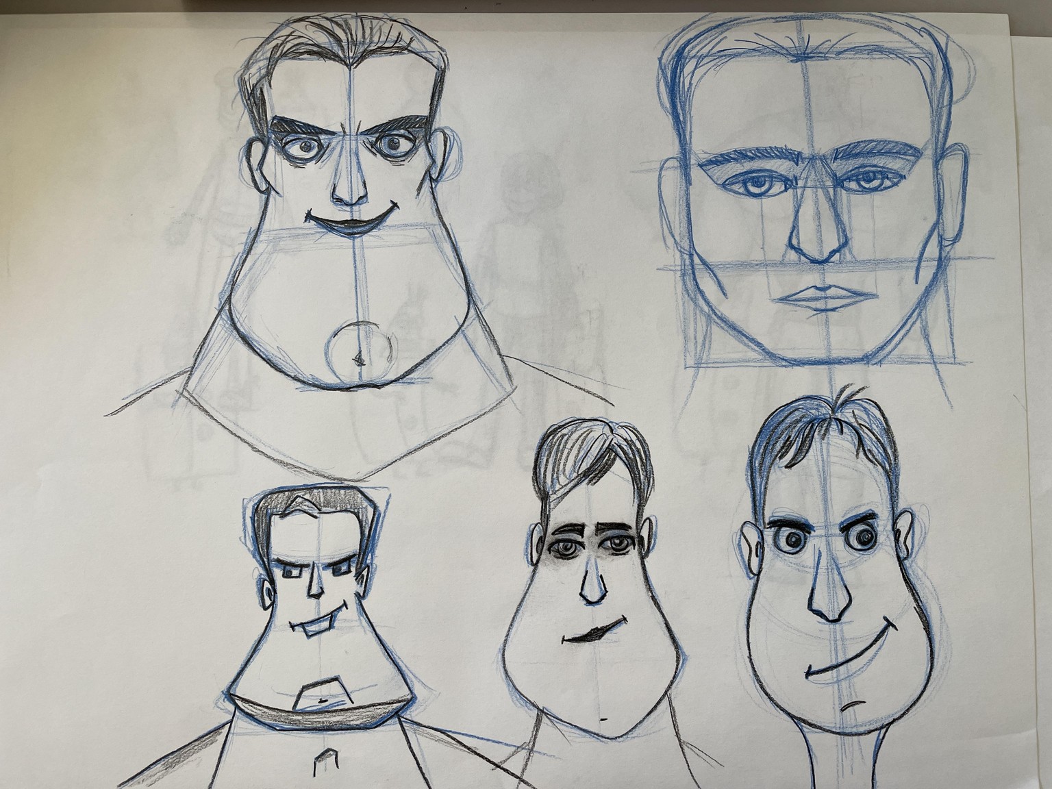 Cartoon characters - image 2 - student project