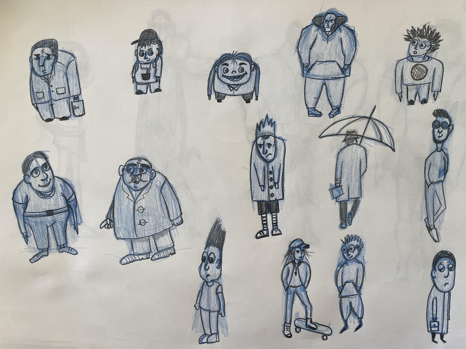 Cartoon characters - image 3 - student project