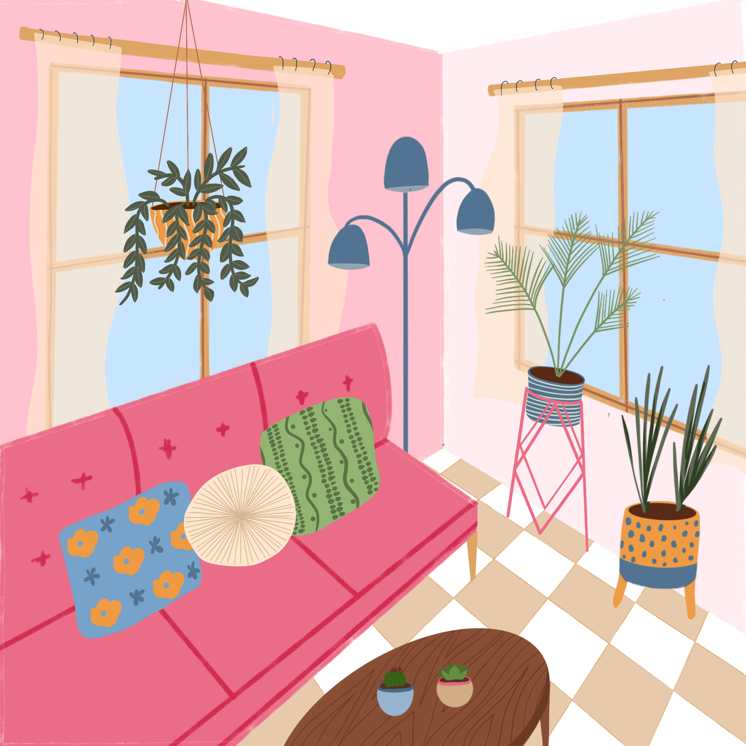 One and two-point perspective projects - image 2 - student project