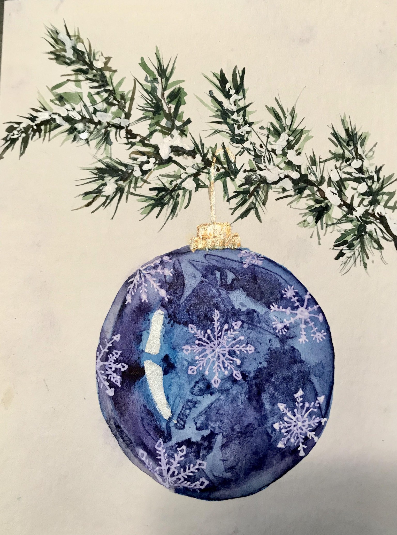 Christmas bauble - image 1 - student project