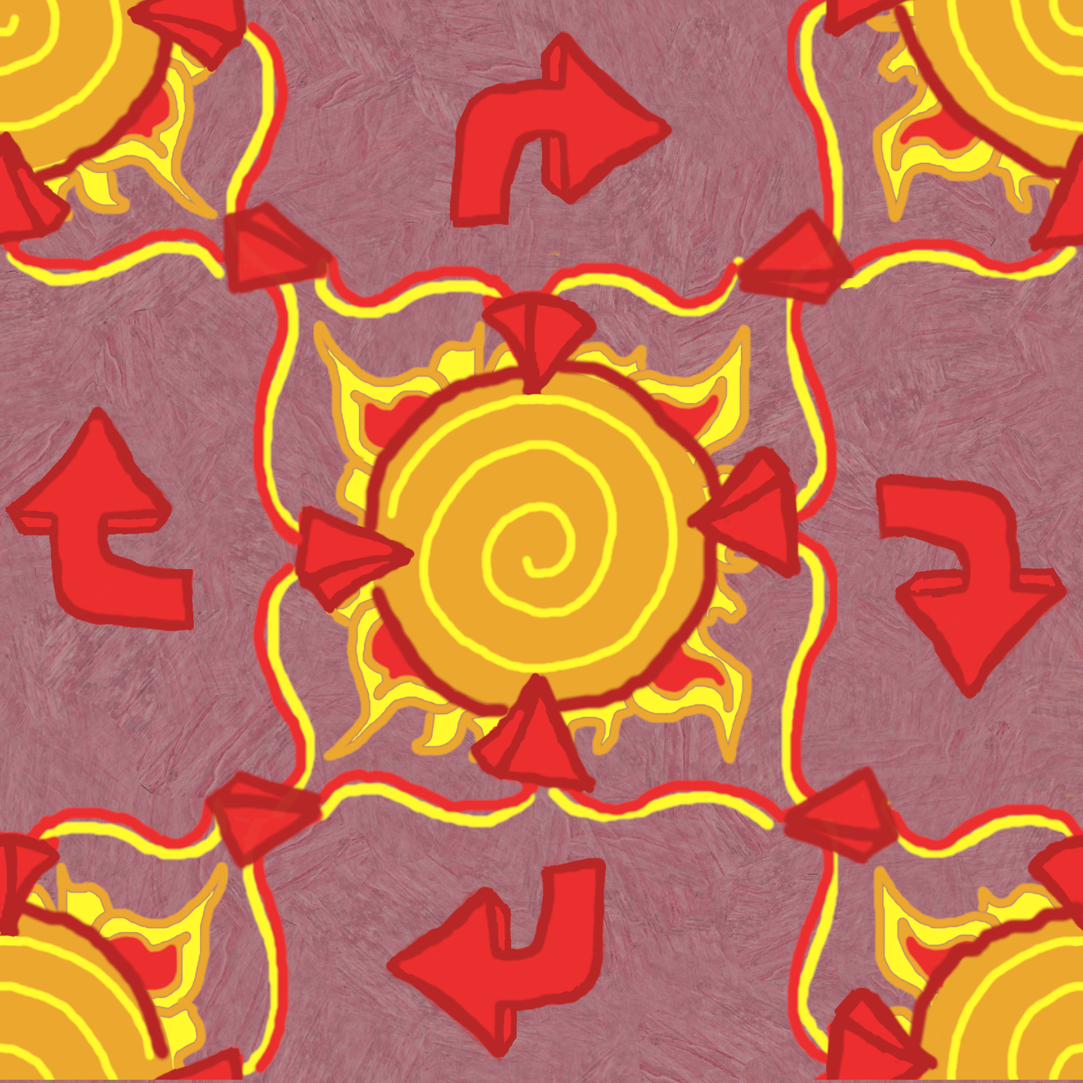 Sun Pattern - image 1 - student project