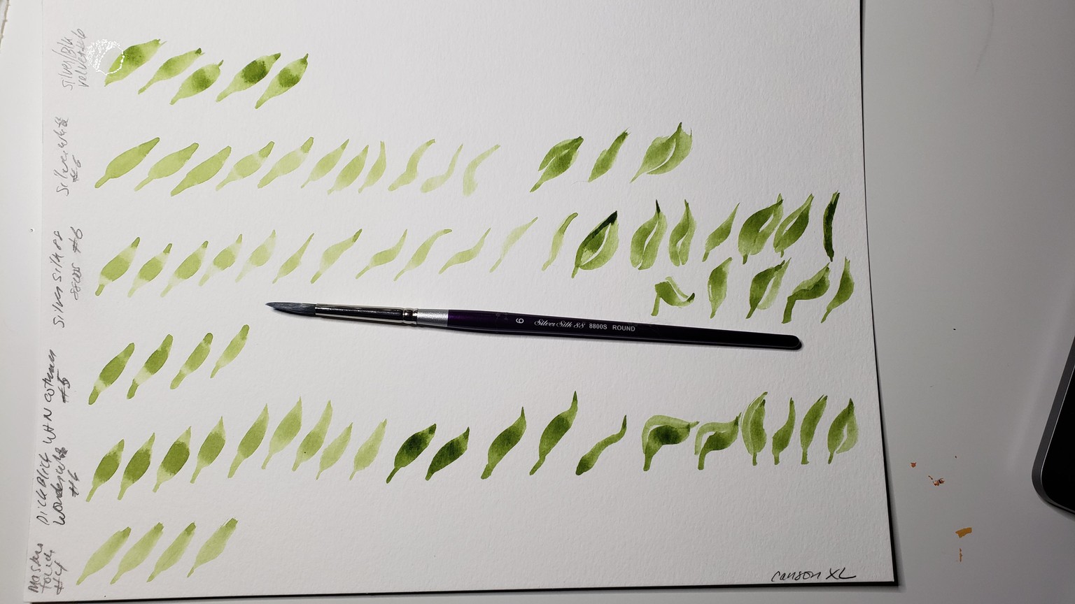 Brush and paper experiments - image 2 - student project