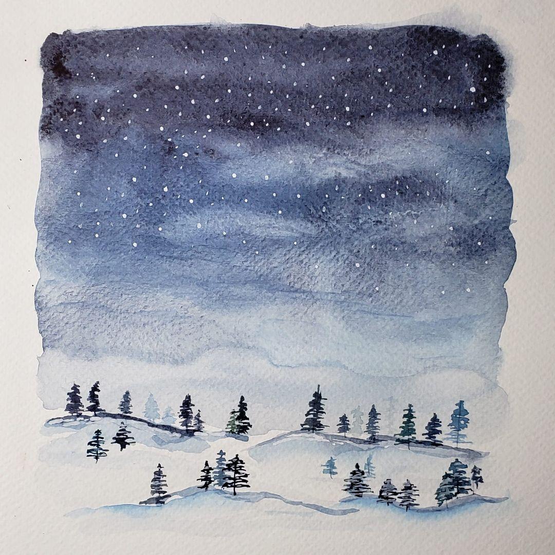 Winterscape - image 1 - student project