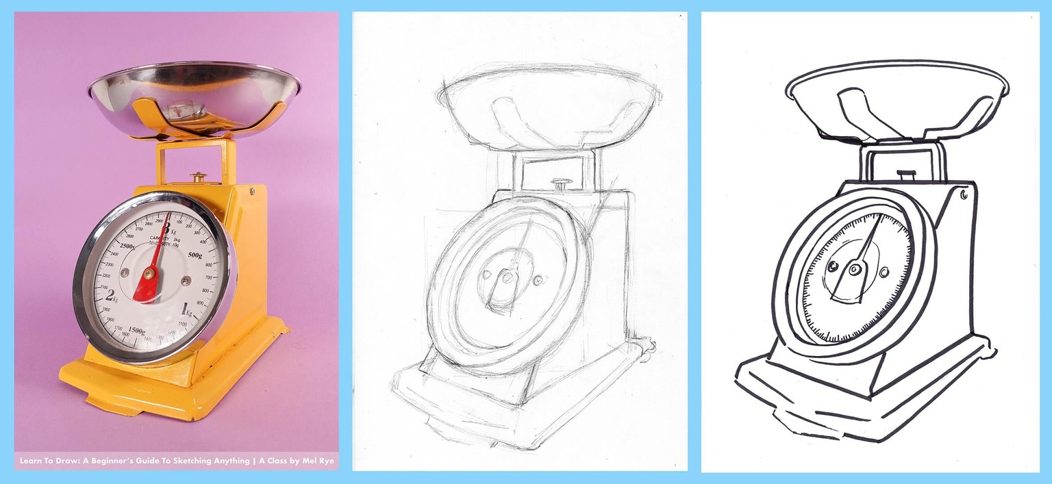 Drawing of Scales - image 3 - student project
