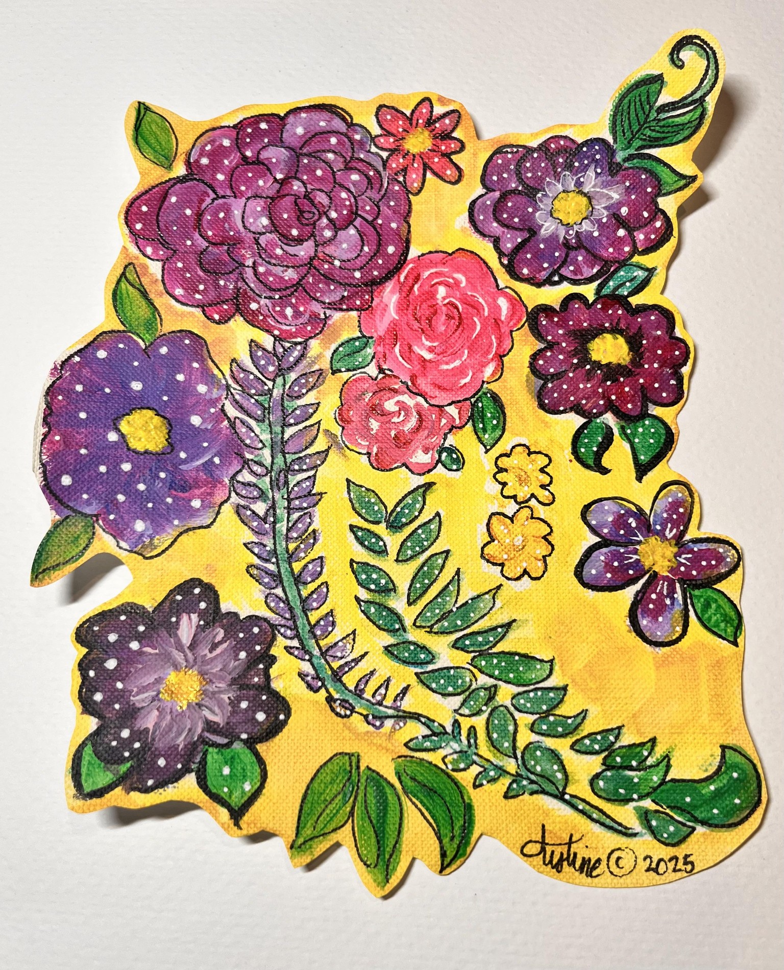 Watercolor flower project - image 2 - student project
