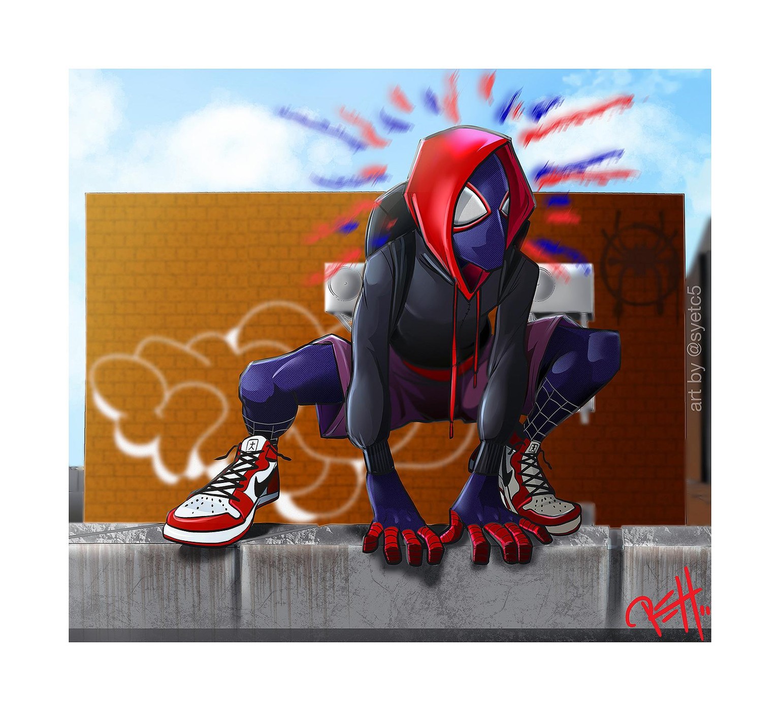 Miles Morales Spiderman - image 2 - student project