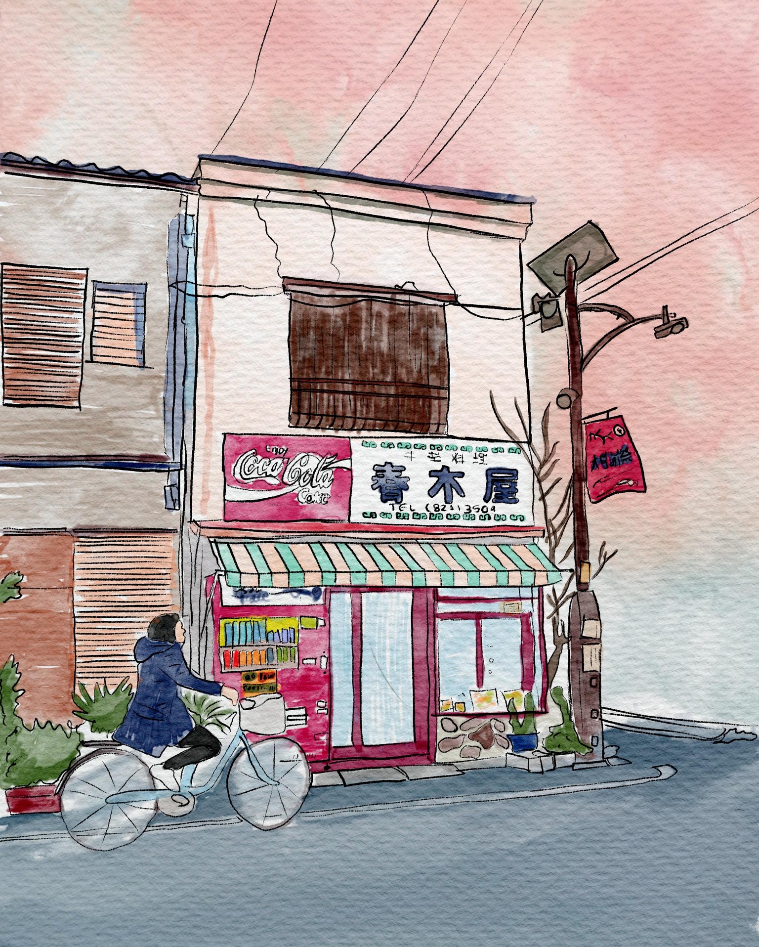 Urban sketch - image 1 - student project