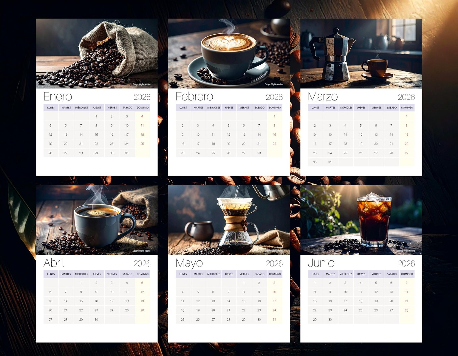 “Aromas of Time: 2026 Calendar” - image 3 - student project