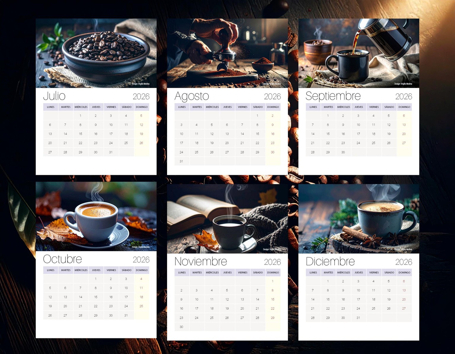 “Aromas of Time: 2026 Calendar” - image 4 - student project