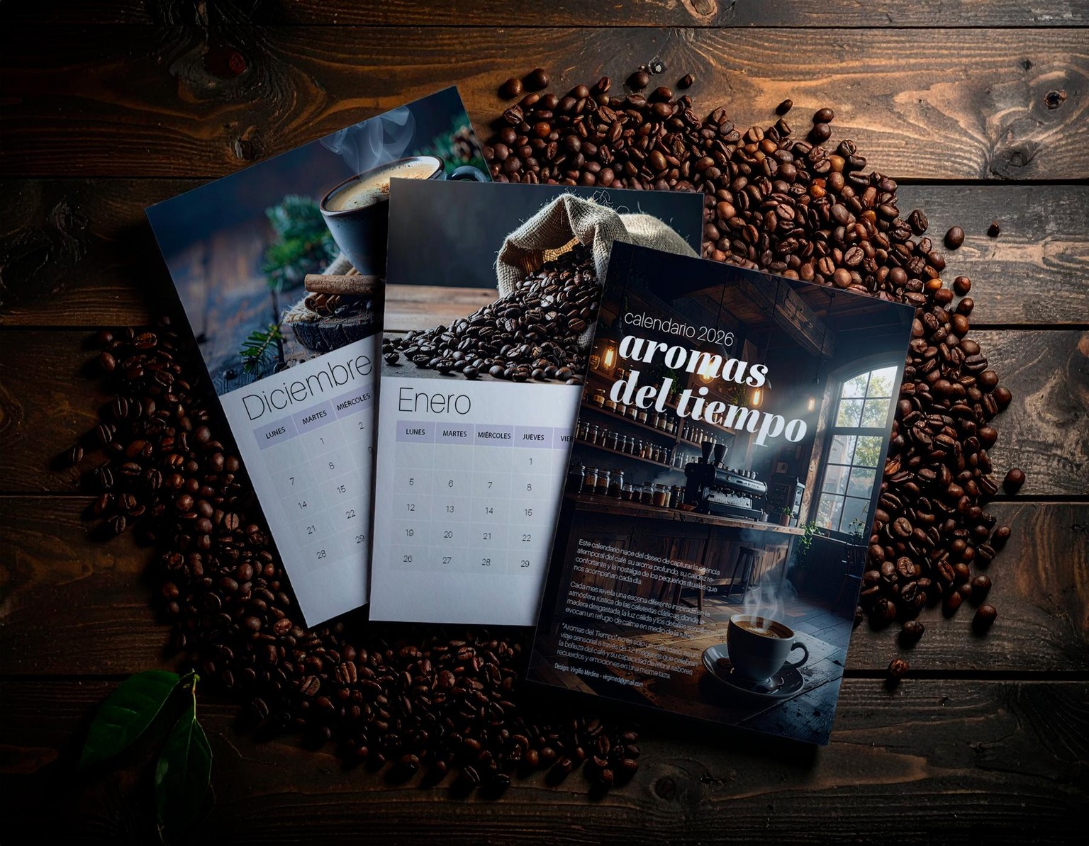 “Aromas of Time: 2026 Calendar” - image 1 - student project